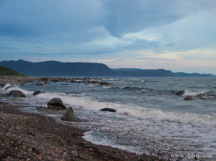 14_LobsterCoveHead007 这天,走完Gros Morne Mountain, 游完Western Brook Pond, 黄昏时再次来到Lobster Cove Head.