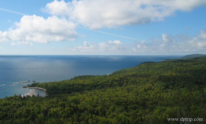 2005_NorthOntario052 Orphan Lake Trail - 8km, 2-4hours, Moderate. Panoramic reviews over Orphan Lake and Laker Superior.