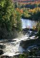 2004AlgonquinFall012 Ragged Falls - Oxtongue Provincial Park